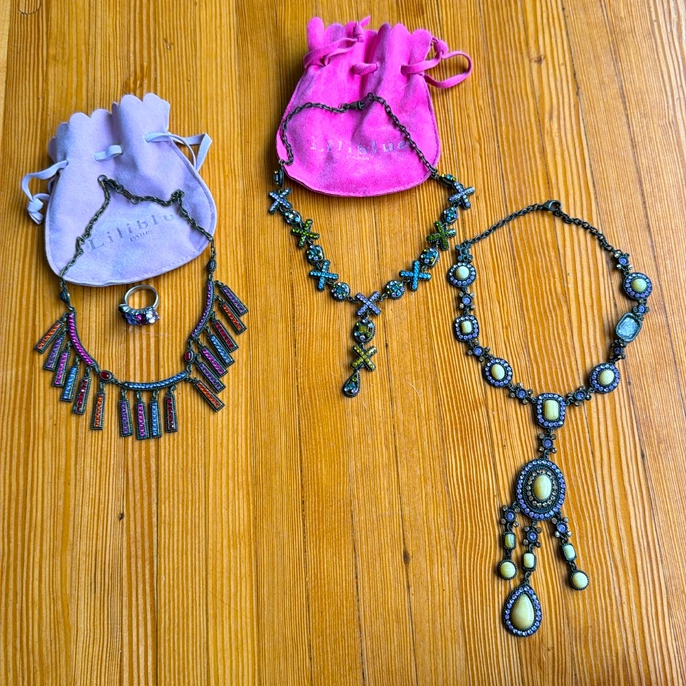 Liliblue Paris costume jewelry lot